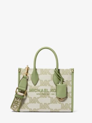Mirella Small Logo Jacquard Crossbody Bag | Michael Kors
