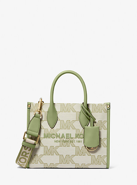 Mirella Small Logo Jacquard Crossbody Bag | Michael Kors