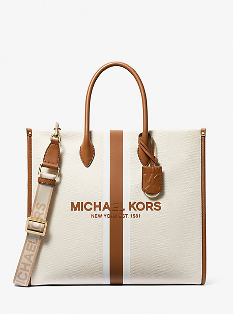 Mirella Large Canvas Tote Bag | Michael Kors