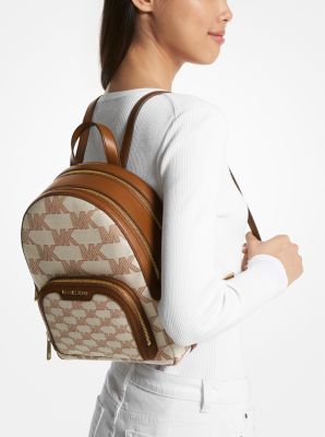Jaycee Medium Logo Jacquard Backpack | Michael Kors Canada