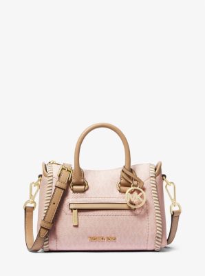 Carine Extra-Small Signature Logo Satchel image number 0