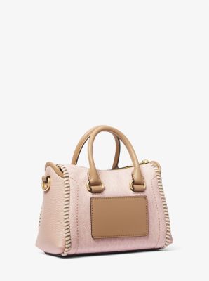 Carine Extra-Small Signature Logo Satchel image number 2