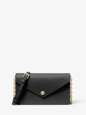 Saffiano Small Zip Crossbody