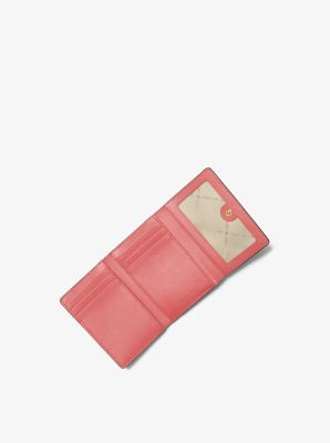 Sold Out Michael Kors Jet set medium wallet tea rose trifold 2024 women