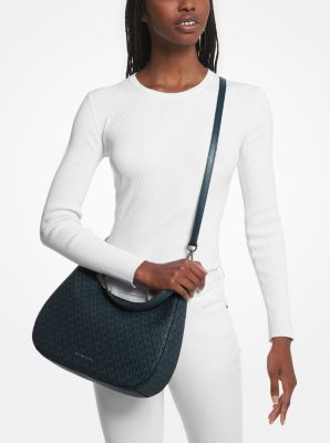 Michael Kors Cora Mini Zip Pouchette Vista Blue