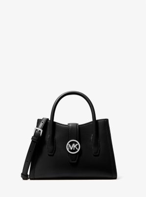 Michael Michael Kors Black Quilted Leather Large Carine Flap Shoulder Bag  MICHAEL Michael Kors