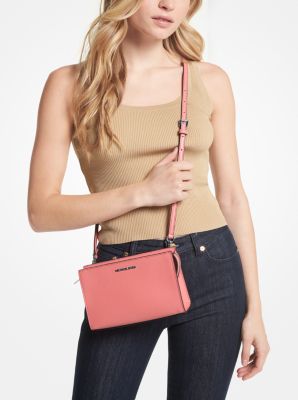 Michael Kors, Bags, Michael Kors Sheila Small Mini Satchel Shoulder  Crossbody Bag Tea Rose