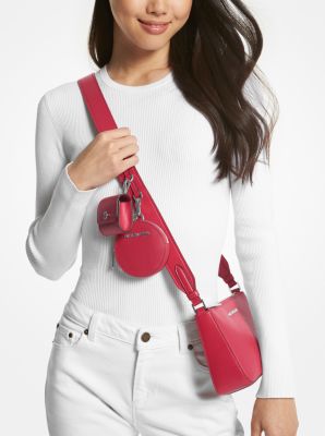 Jet Set Saffiano Leather Crossbody Bag with Case for Apple Airpods Pro｜TikTok  Search