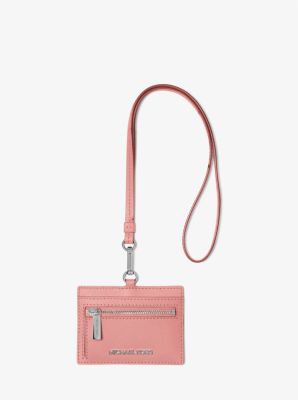 Michael kors jet set lanyard store card case