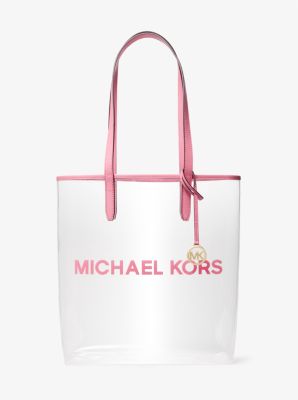 The Michael Large Clear Vinyl Tote Bag image number 0