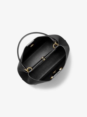 Pratt Small Shoulder Bag in NOIR | Michael Kors