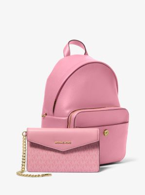Maisie Medium Pebbled Leather 2-in-1 Backpack image number 3