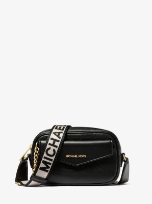 Michael kors small leather camera bag sale