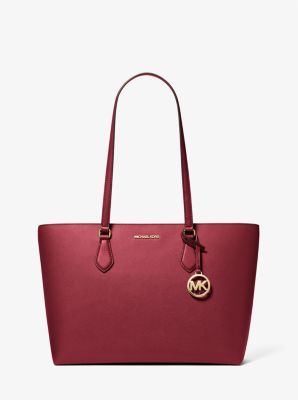 Michael Kors Sheila Large Tote Bag In Red