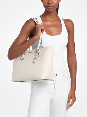 Sheila Large Tote Bag in LT CREAM | Michael Kors