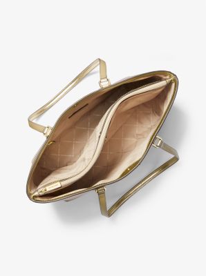 Sheila Large Metallic Tote Bag