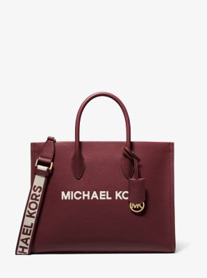 Mirella Medium Pebbled Leather Tote Bag Michael Kors Canada