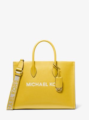 MK yellow purse best sale