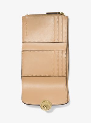 Leida Medium Metallic Signature Logo Wallet image number 1