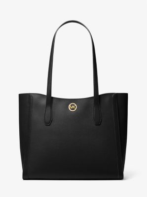 Michael Kors Leida Large Tote Bag In Black