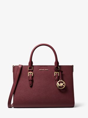 Sac fourre-tout 2 en 1 Charlotte de taille moyenne en cuir Saffiano image number 0