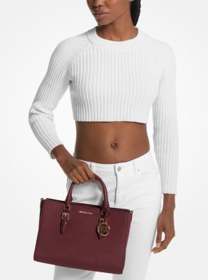 Charlotte Medium Saffiano Leather 2-in-1 Tote Bag | Michael