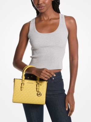 Charlotte Small 2-in-1 Signature Logo Satchel image number 2