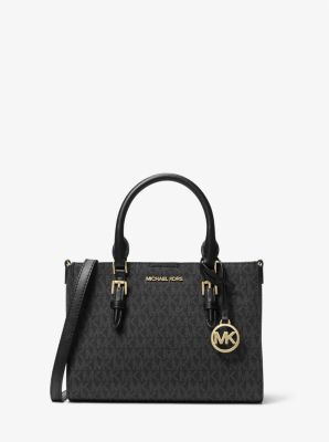 Charlotte Small 2 in 1 Logo Satchel Michael Kors