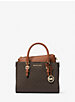 Charlotte Small 2-in-1 Logo Satchel image number 3