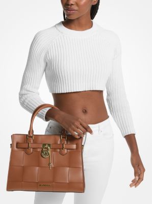 Hamilton Medium Woven Satchel