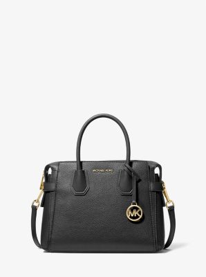 Mercer Small Satchel in BLACK | Michael Kors