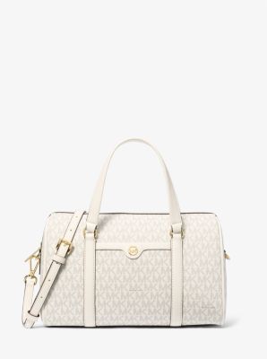 Jet Set Travel Medium Signature Logo Duffel Crossbody Bag image number 0