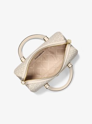 Jet Set Travel Medium Signature Logo Duffel Crossbody Bag image number 1