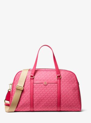 Jet Set Travel Extra-Large Signature Logo Weekender Bag | Michael Kors