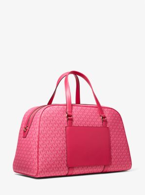 Jet Set Travel Extra-Large Signature Logo Weekender Bag | Michael Kors