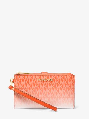 Jet Set Large Ombré Logo Wristlet image number 0