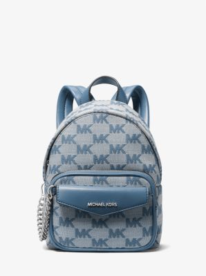 Michael kors denim backpack sale