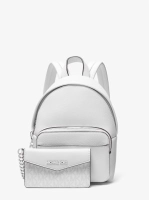 Maisie Extra-Small Pebbled Leather 2-in-1 Backpack image number 3