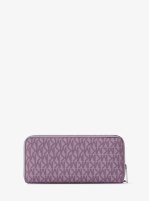 Jet Set Large Signature Logo Continental Wallet