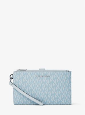 Grande pochette-bracelet Jet Set Travel &agrave; logo Signature