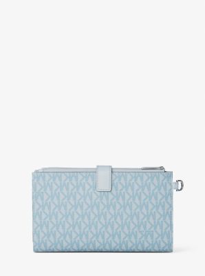 Grande pochette-bracelet Jet Set Travel &agrave; logo Signature