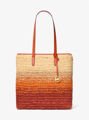 The Michael Ombré Straw Tote Bag