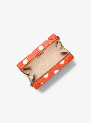 Jeanie Small Polka Dot Signature Logo Trunk Crossbody Bag image number 1