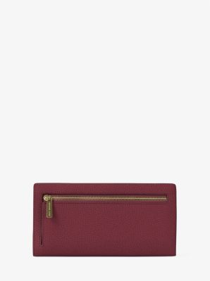 Carson Large Pebbled Leather Wallet