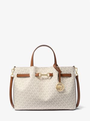 Carson Medium Signature Logo Satchel