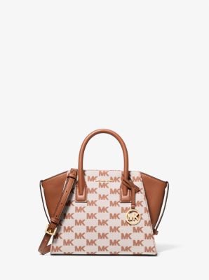 Avril Small Leather Top-Zip Satchel | Michael Kors [US]