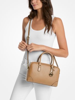 Thompson Pebbled Leather Satchel