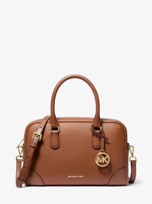 Thompson Pebbled Leather Satchel