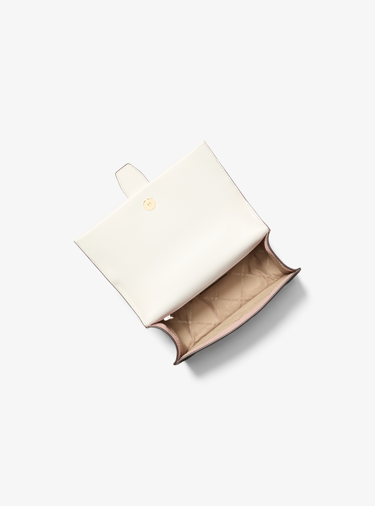 Greenwich Small Color-Block Signature Logo Crossbody Bag 多视角