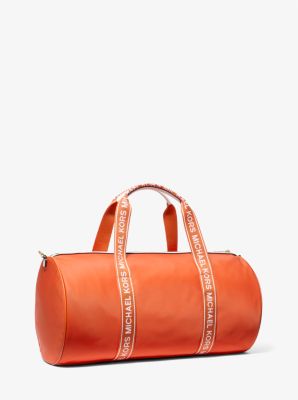 Jet Set Large Logo Tape Nylon Weekender Bag